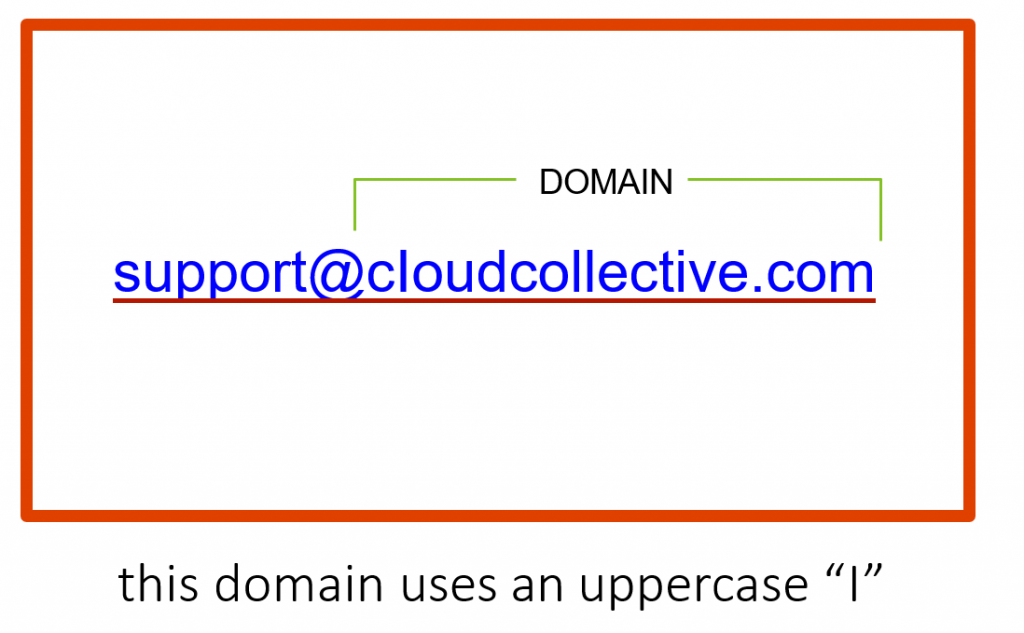 Identifying fake domains 
